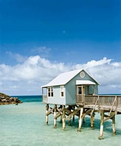 beach cottage stilts