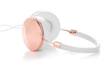 frends womans headphones rose gold
