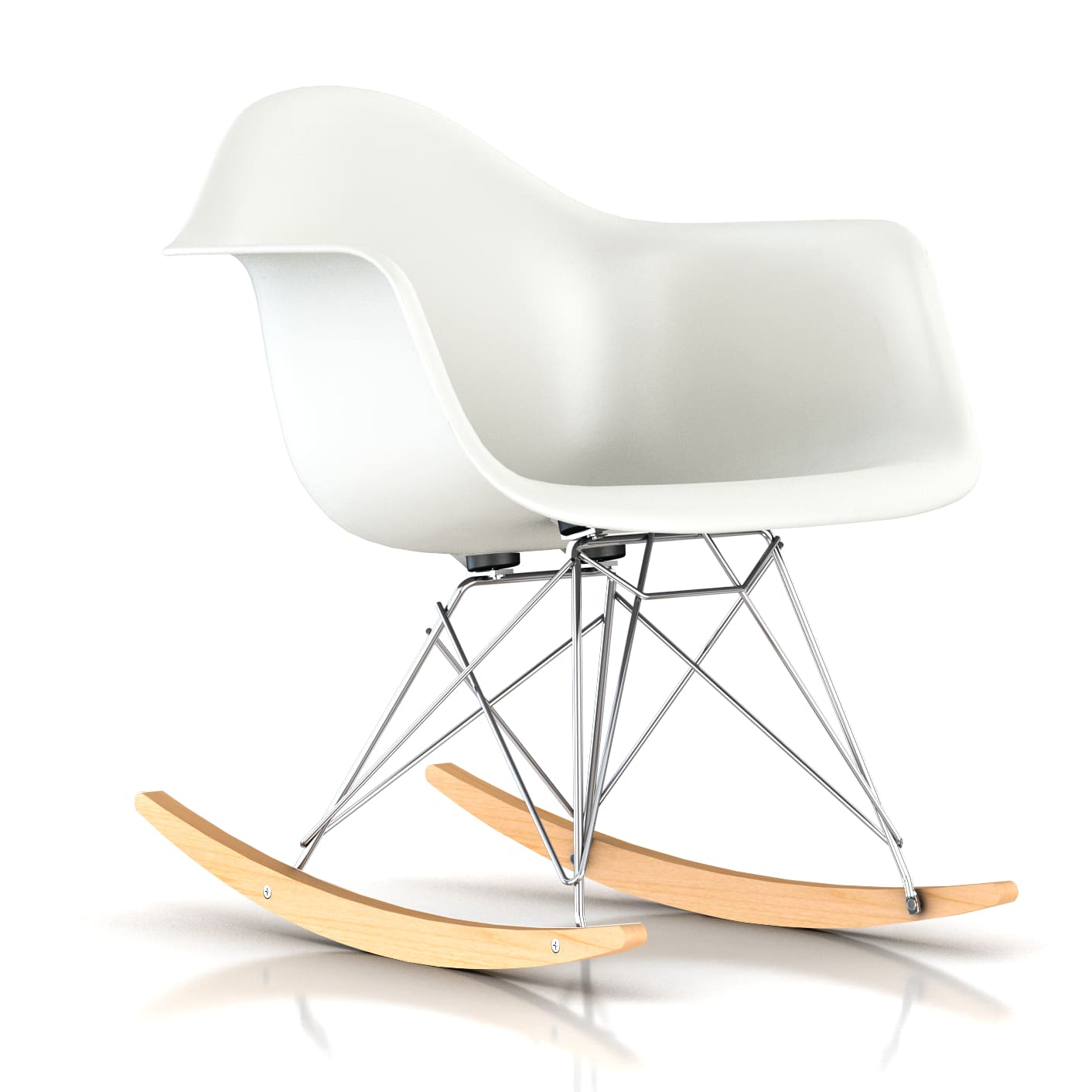 herman miller eames molded rocking chairs