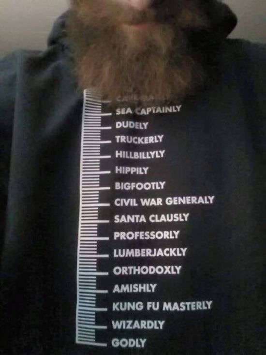 beard meter sweatshirt