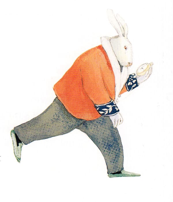 Illustration for ‘Alice in Wonderland’ by Lisbeth Zwerger