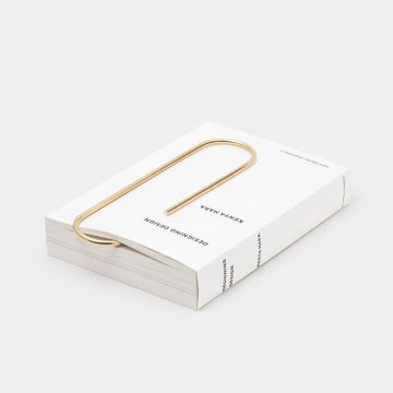 aubock paperclip with book