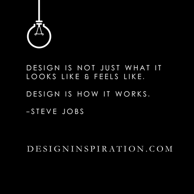 design steve jobs quote