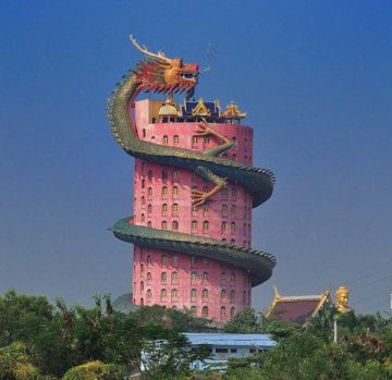 dragon building