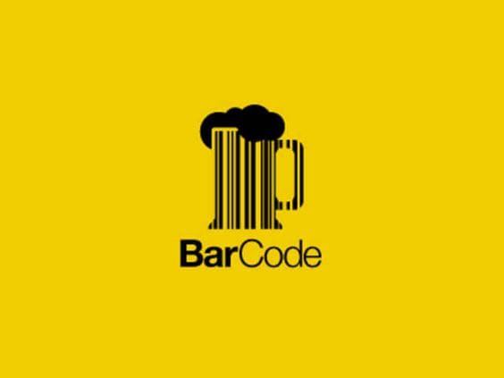 bar-code-minimal-logo-black-yellow