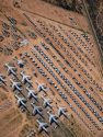 Aviation Graveyard with amazing pattern
